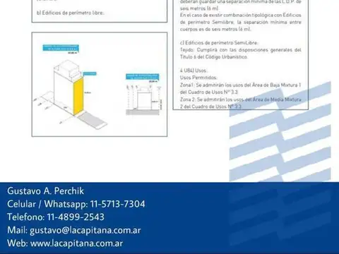 Lote, Palermo Hollywood- Arevalo al 2000 DOBLE FRENTE