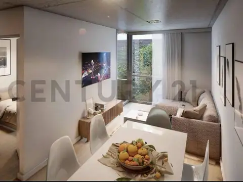 VENTA DEPARTAMENTO EN CONSTRUCCIÓN UN DORMITORIO CON BALCÓN, BARRIO PICHINCHA ROSARIO