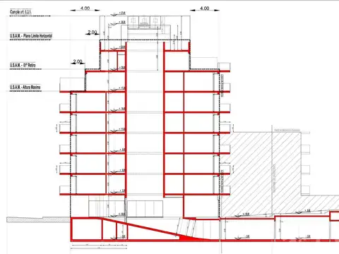 Terreno en Venta 17  mts Frente
