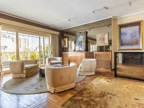 venta 4 ambientes Balcon terraza en Recoleta. Cochera. Seguridad