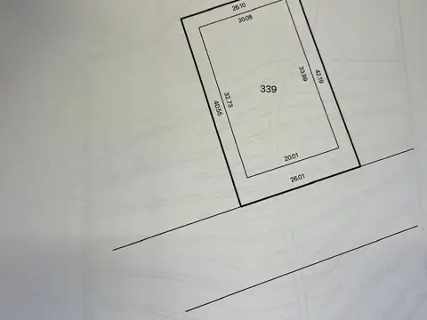 Terreno en Venta 40  mts Fondo
