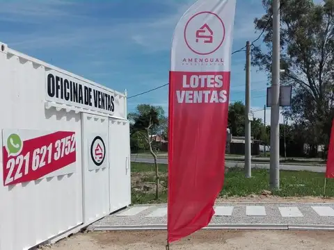 Lotes Altos de Don Carlos II - 15x30 - 12x40 - 15x50 - CONSULTE 138 y 501 - J. Hernández La Plata