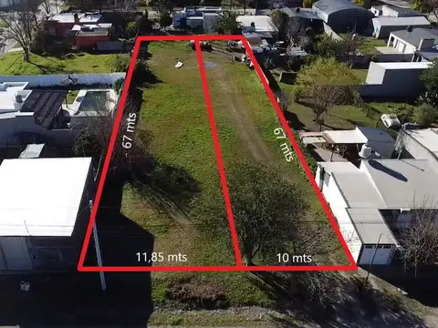 Venta/lote céntrico/amplio/lehmann