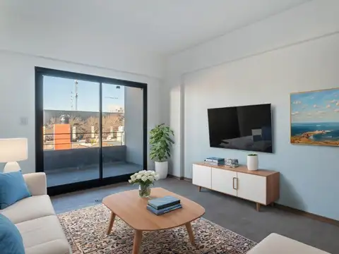 Venta. Apto Profesional. Apto crédito. Departamento 2 ambientes. Frente. Balcon Terraza. COCHER...