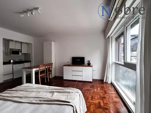 MONOAMBIENTE AMOBLADO EN ALQUILER EN RECOLETA