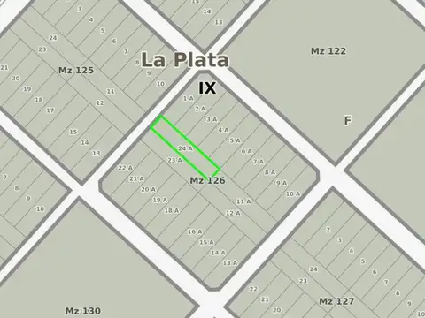 Terreno en Venta en 14/655 y 656 La Plata - Alberto Dacal Propiedades