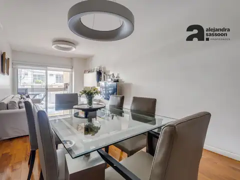 Excelente planta en Belgrano! 4 amb con balcon aterrazado y parrilla propia! Coch Amenties y baulera