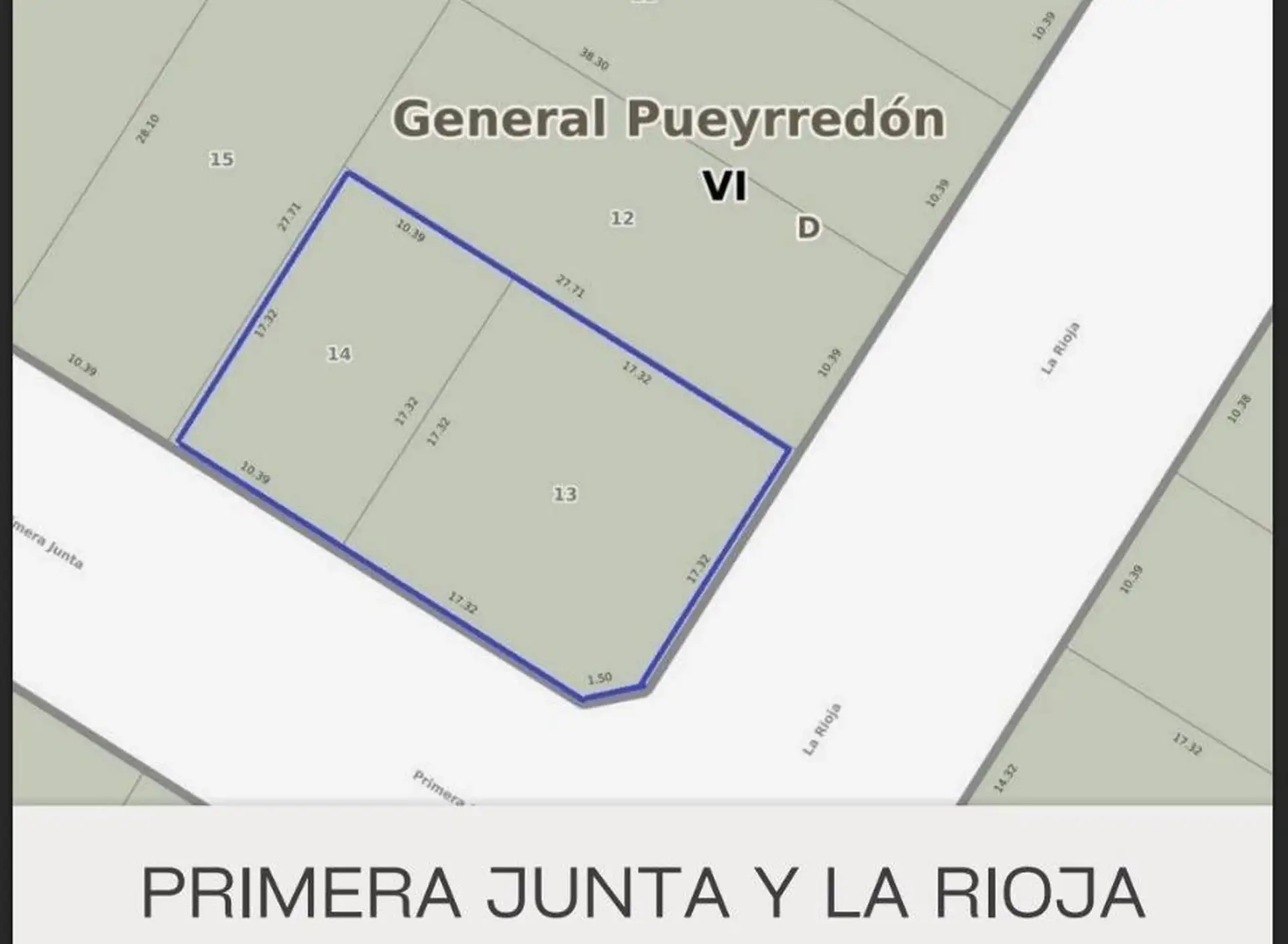 Terreno en Chauvin