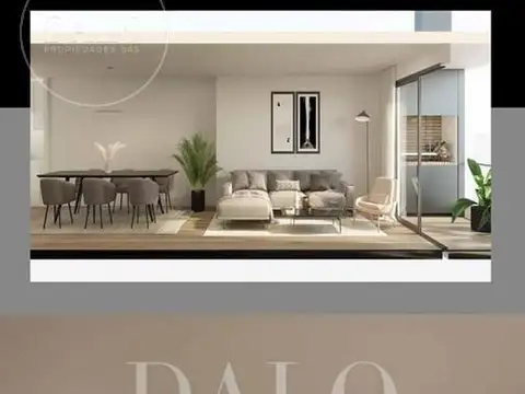 Departamento 3 ambientes con 2 baños
