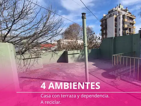 Casa - 4 ambientes - Parque Avellaneda - Terraza