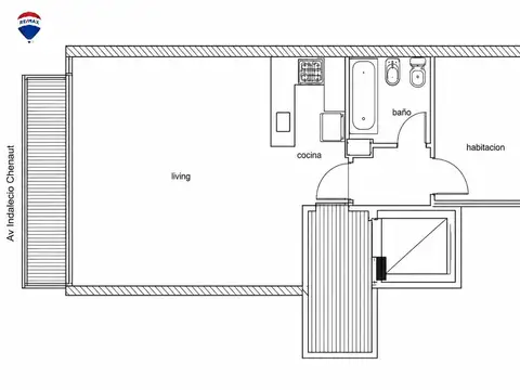 Departamento en Alquiler de 1 dormitorio
