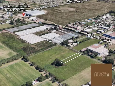 Venta Terreno Recreo Sur