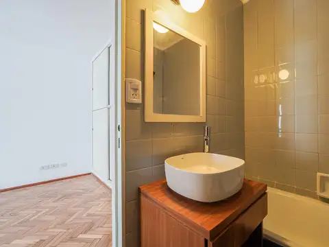 Departamento Monoambiente con 1 baño