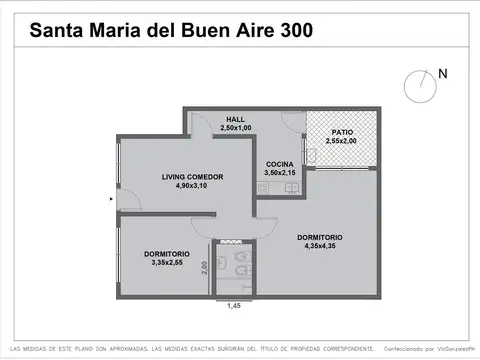 Santa Maria del Buen Aire al 300
