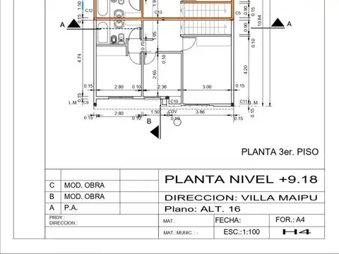 Departamento en Venta de 3 dormitorios