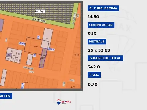 Lote en Venta para constructora 