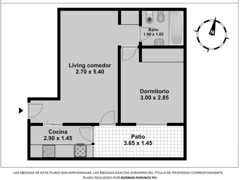 Departamento en Venta 44 años