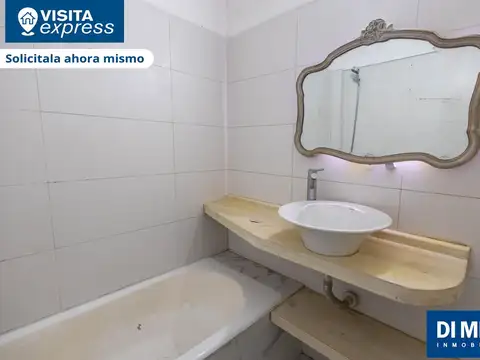 Departamento 2 ambientes con 1 baño