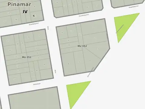 Terreno en Venta en Pinamar, USD 80.000