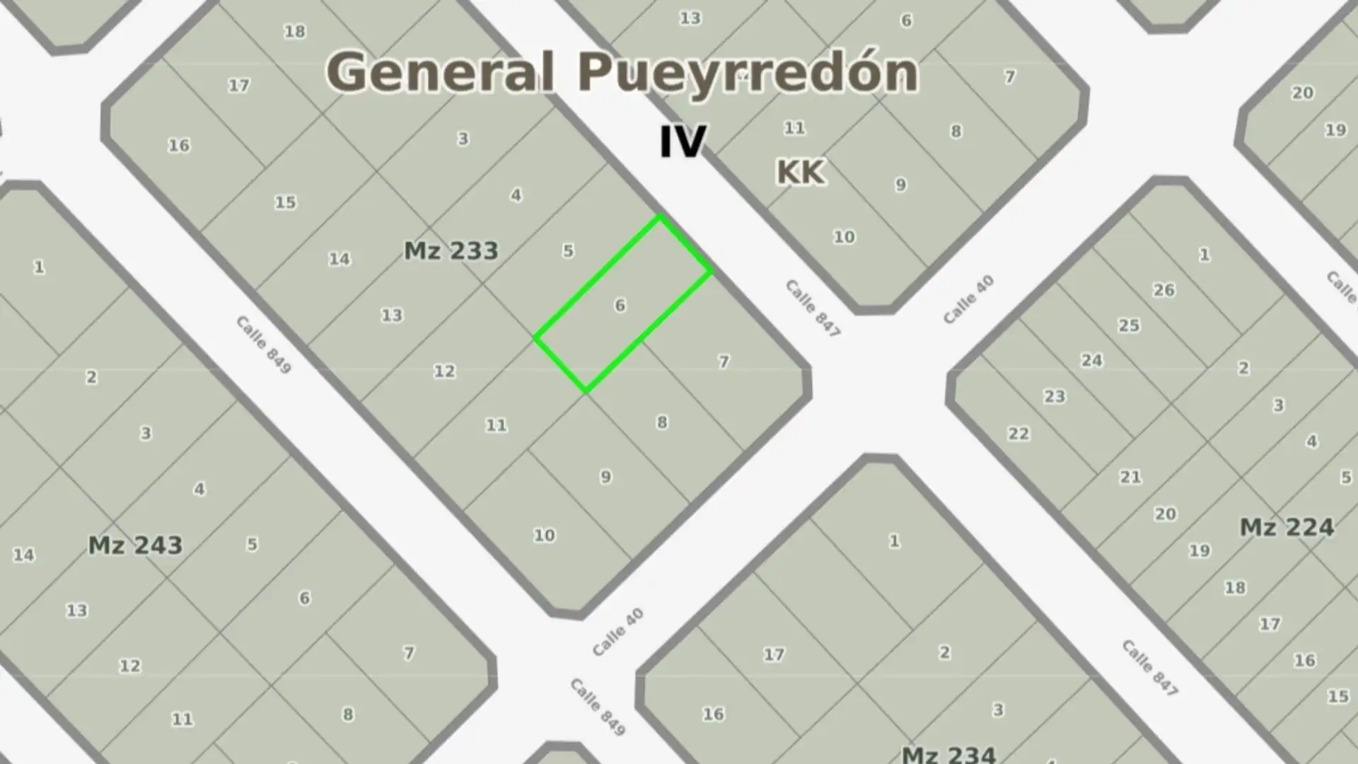 Venta terreno lote 505m2 San Eduardo Chapadmalal