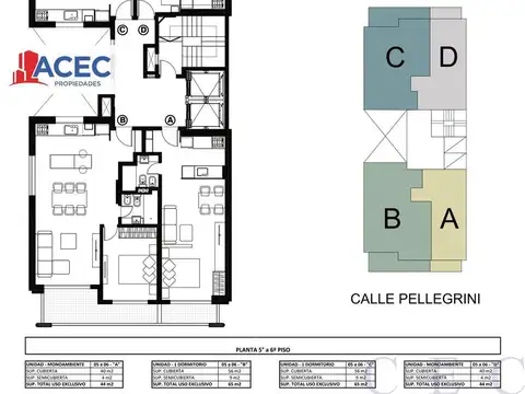 Departamento en Venta en Republica De La Sexta, USD 143.000