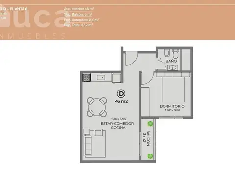 Ruiz Huidobro 3075 Piso 6 Departamento D
