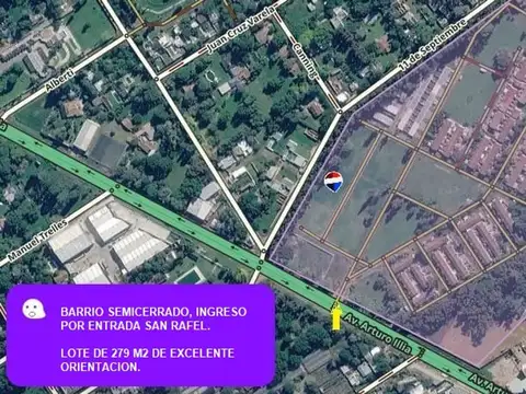 Terreno en Venta de 279,0 m2