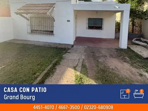 Casa - Alquiler - Argentina, Grand Bourg - Santos Vega 1151