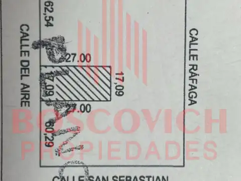 Terreno en Venta de 461,0 m2