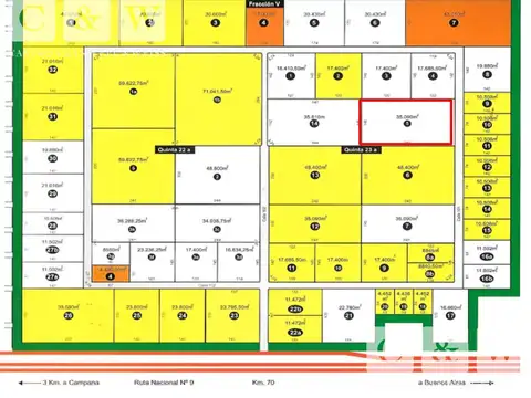 Terreno en Venta en Campana, USD 2.315.900