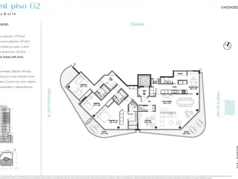 Departamento en Alquiler de 4 ambientes