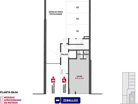 Departamento en Venta en Centro, USD 81.000