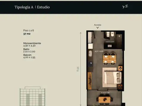 Departamento en Venta en Chacras de Coria, USD 154.000