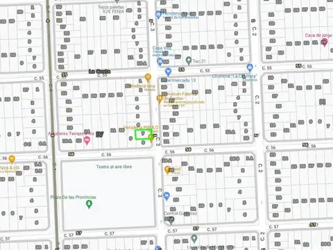 Terreno en Venta 6  mts Frente