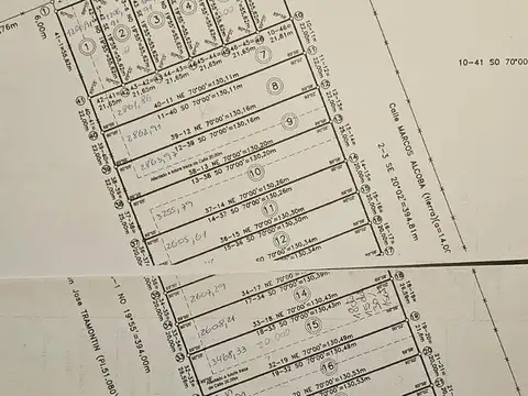 Terreno en Venta 22  mts Frente