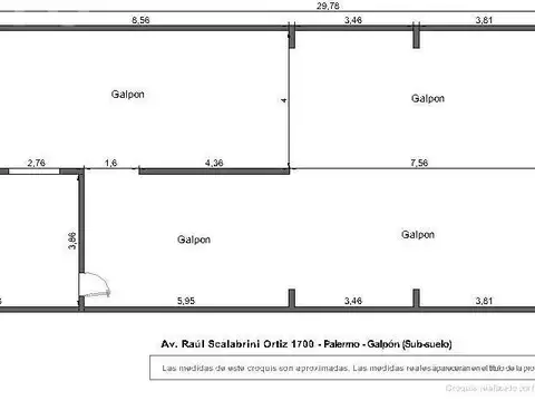 Galpon en Alquiler en Palermo Soho, $ 6.900.000