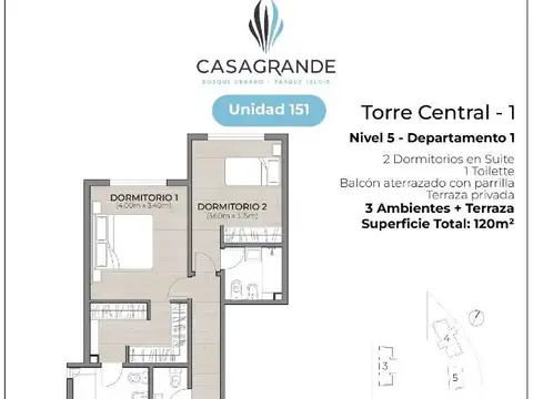 Felipe Boero 4030 , Piso 5