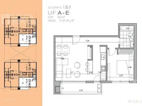 Departamento en Venta en Ciudad De Tigre, USD 108.798