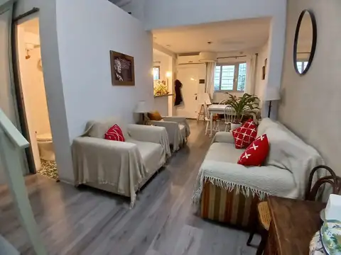 Encantador departamento dos ambientes tipo duplex con terraza!