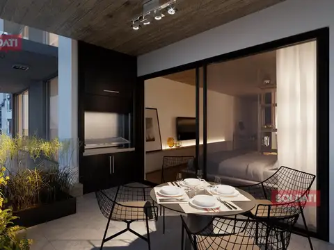 Venta. Monoambiente 55,30 m2 totales. Recoleta balcón al frente. Financiación. Apto profesional.