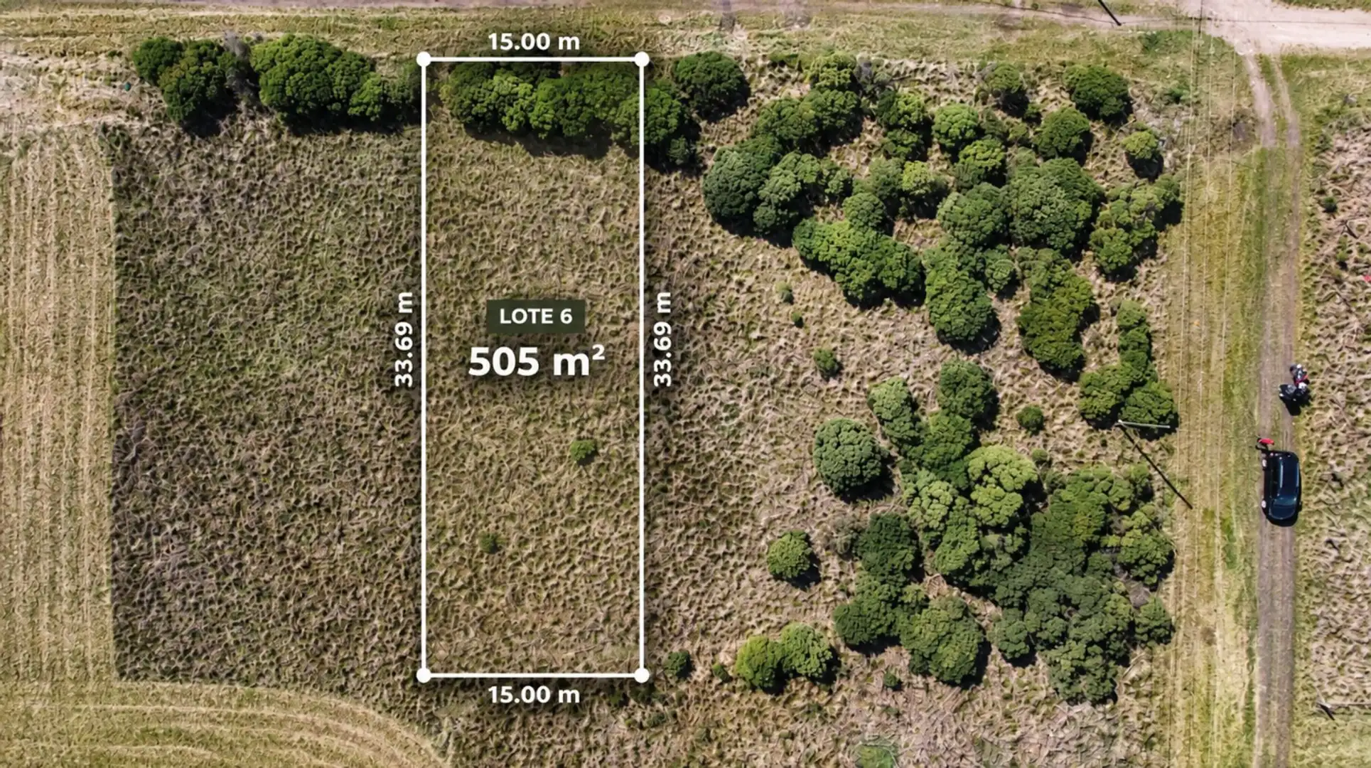 Venta tres terrenos lotes 1.556m2 S. Eduardo Chapa