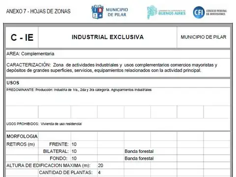 Terreno en Venta de 17000,0 m2