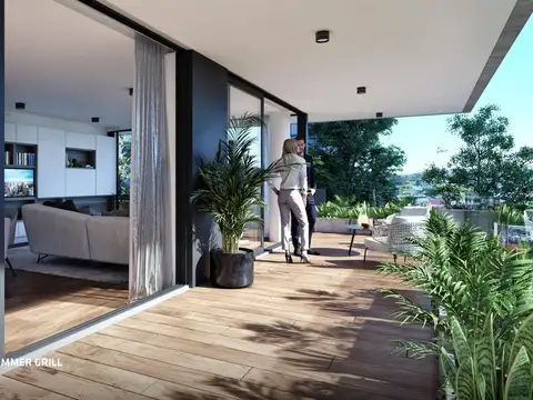 Departamento en  edificio de gran categoría ubicado en el barrio de Bajo Belgrano