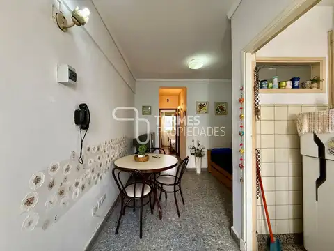 Departamento 2 ambientes con 1 baño