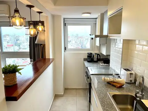 Departamento 2 ambientes con 1 baño