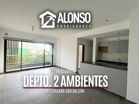 ALQUILER – DEPARTAMENTO 2 AMBIENTES A ESTRENAR