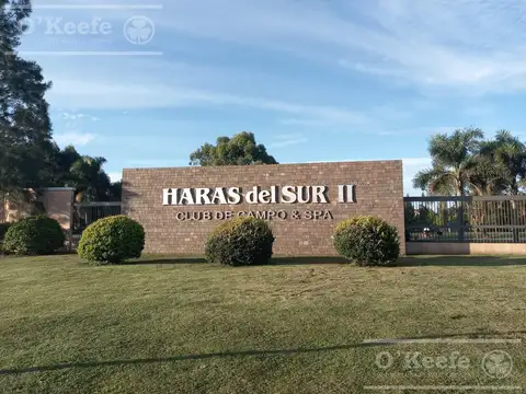 UF 192 Lote Haras del Sur 2. Listo para Escriturar