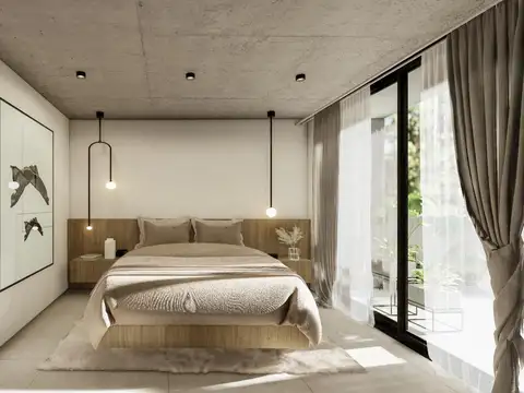 Departamento Monoambiente con 1 baño