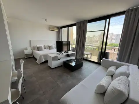 Alquiler monoamb con balcón aterrazado Palermo