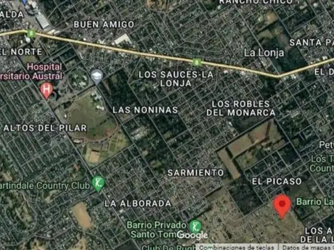 Terreno en Venta en Countries y Barrios Cerrados en Presidente Derqui, USD 43.000